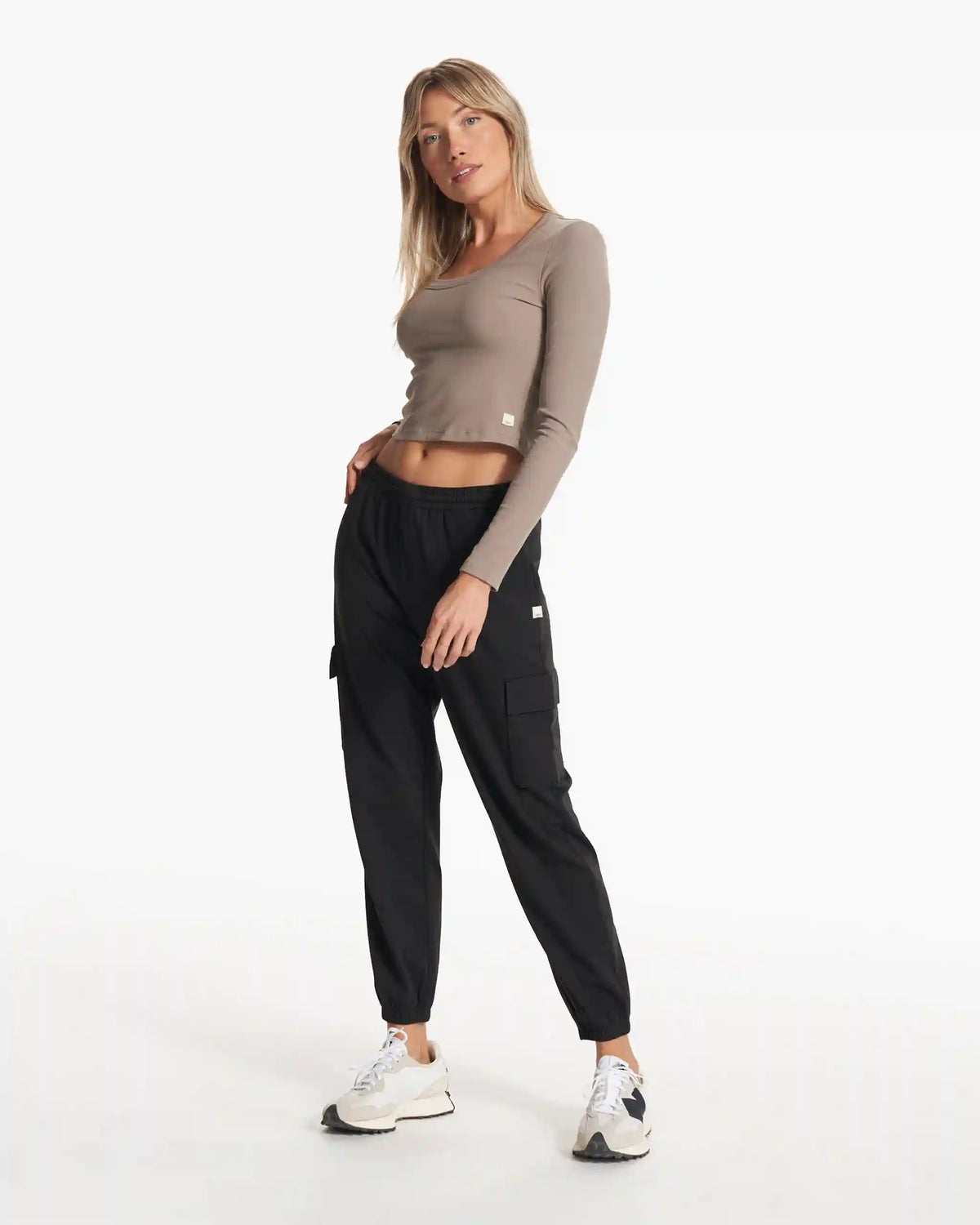 Long Sleeve Pose Scoop Tee