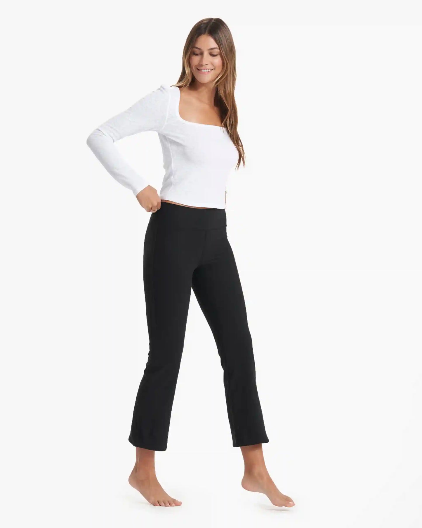 Mid Rise Elevation Slim Bootcut