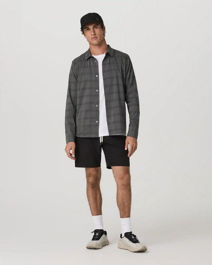 Long Sleeve Plaid Button Down Shirt