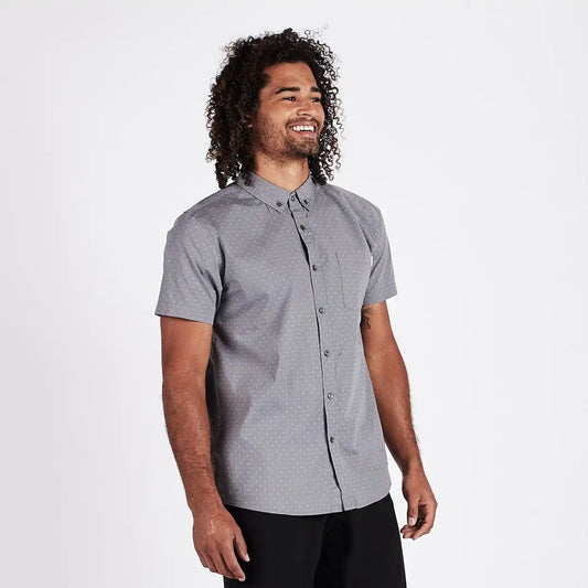 Crest Short Sleeve Button-Down