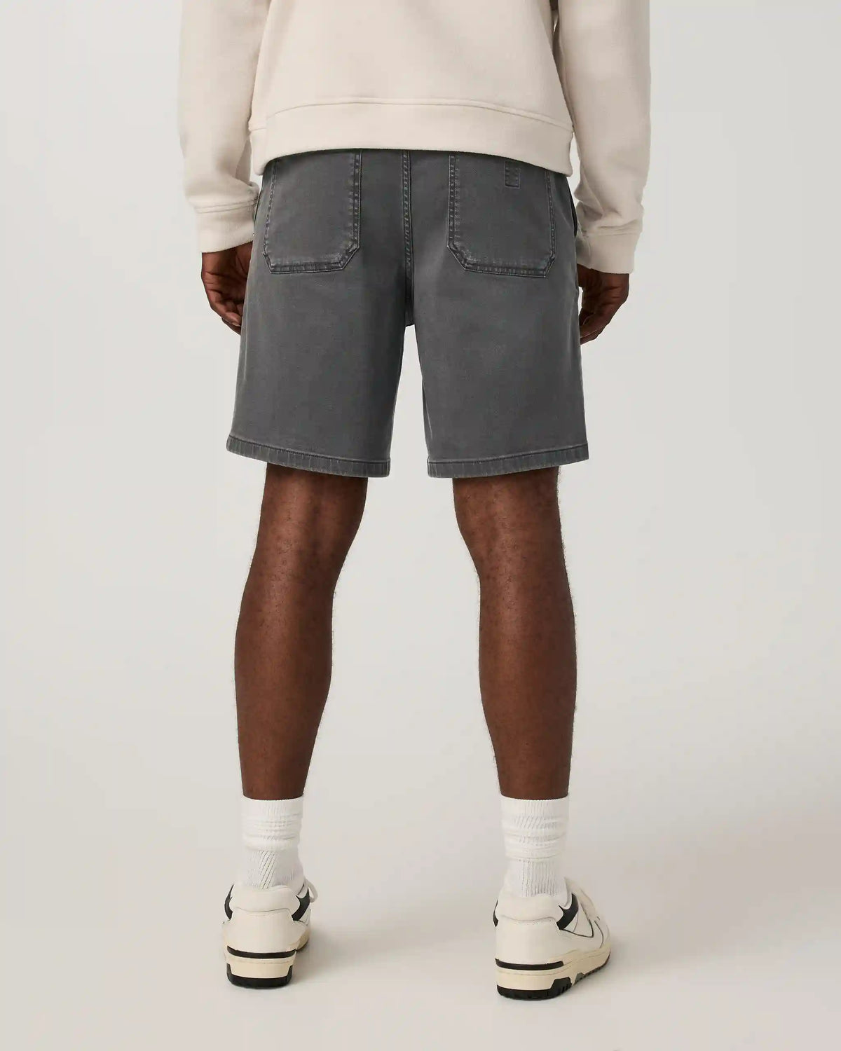 Benton Twill Elastic Waist Short 8"
