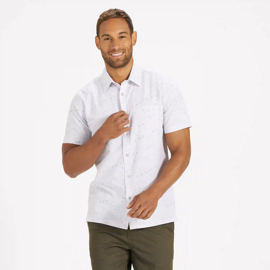 Short-Sleeve Bridge Button Down