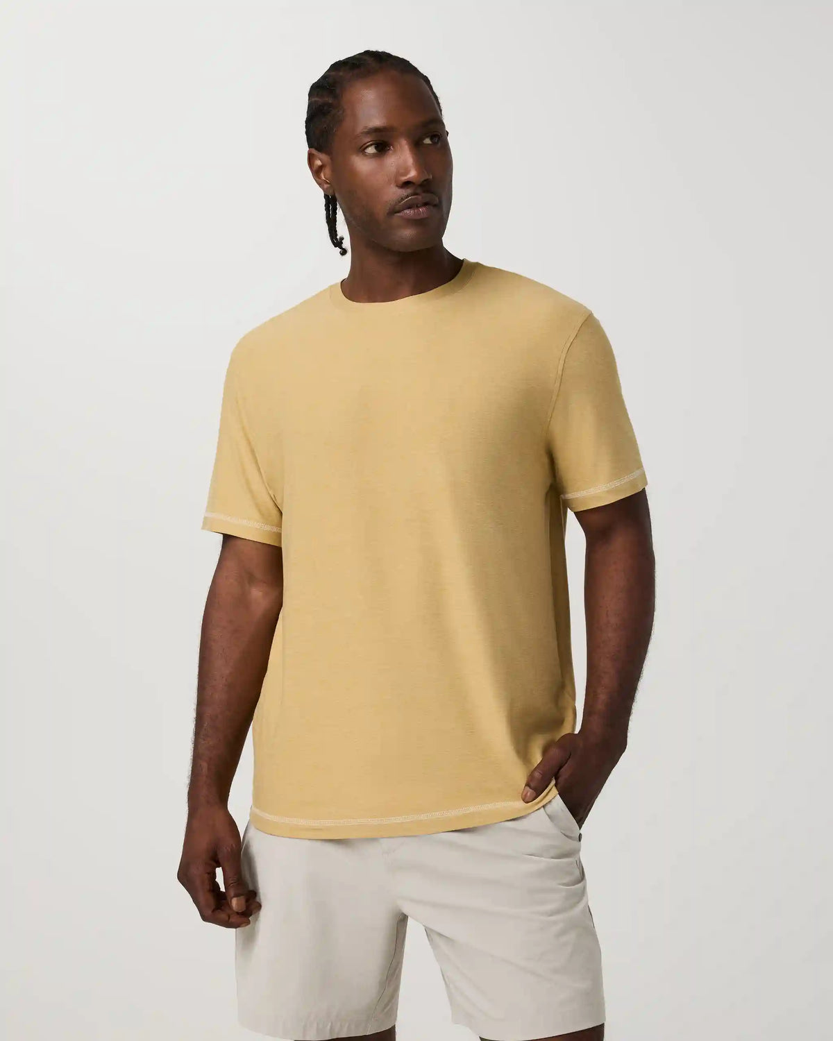 Short Sleeve Strato Tech Tee - Contrast