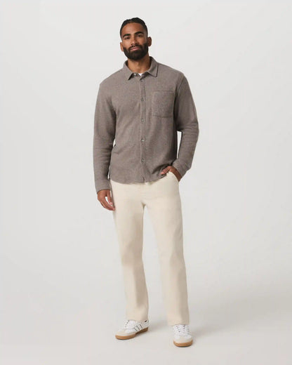 Long Sleeve Altitude Wool Button Down - Relaxed Fit