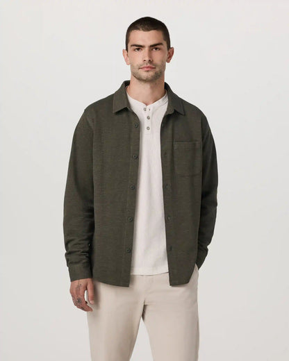 Long Sleeve Jeffreys Button Down Overshirt