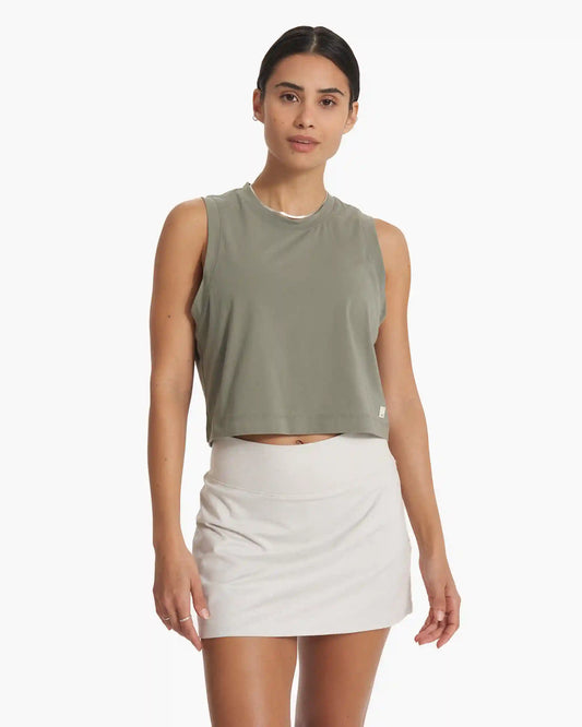 Feather Crop Tank